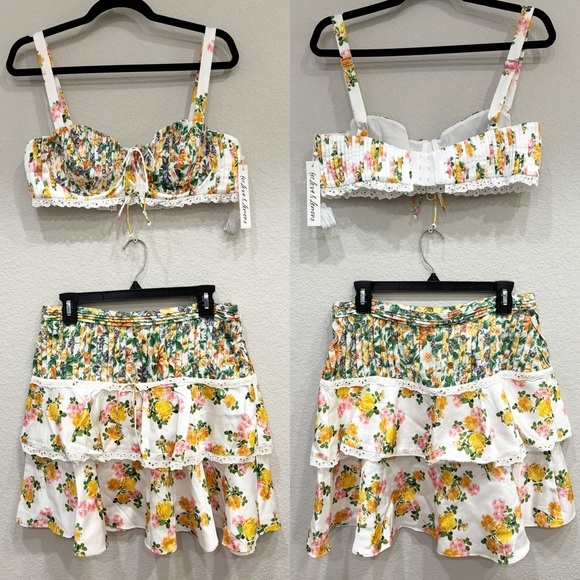 FL&L ๐๐ฅ Rosalyn Cropโ Top and Skirt - Picture 3 of 9